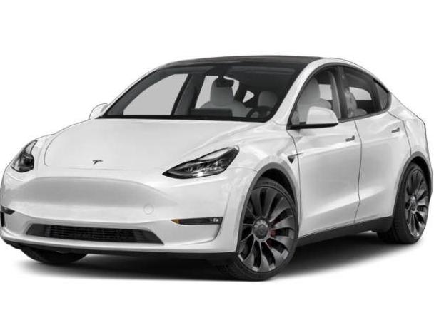 TESLA MODEL Y 2021 5YJYGAEE1MF217606 image